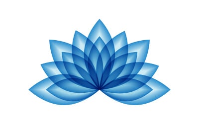 Beauty Lotus flower Cosmetic skincare Logo design template V.41