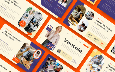 Ventale - 创意 Google 幻灯片