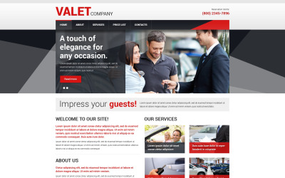 Araba Satıcısı Duyarlı Web Sitesi Şablonu