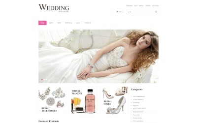 Tema WooCommerce adaptable para tienda de bodas