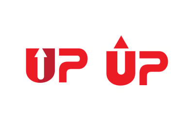 Growth up arrow Vector icon design illustration v.4