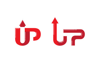 Growth up arrow Vector icon design illustration v.9