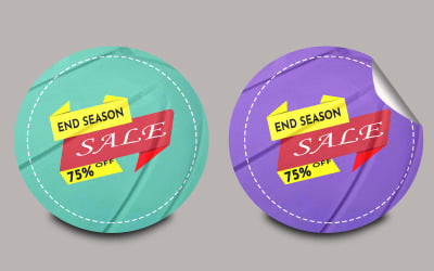 Sticker Mockup Template -49