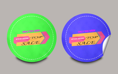 Sticker Mockup Template -4