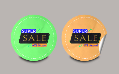Sticker Mockup Template -6