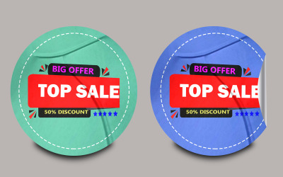 Sticker Mockup Template  -9