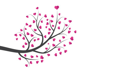 Tree Leaf branches illustration design v.2