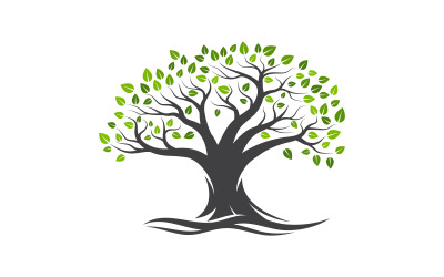 Tree Leaf branches illustration design v.4