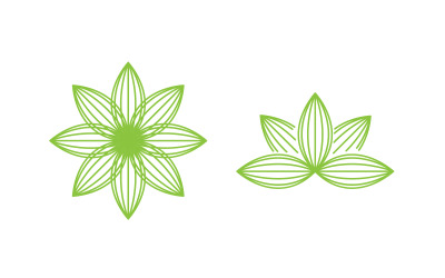 Tree leaf ecology nature concept element design template v.18