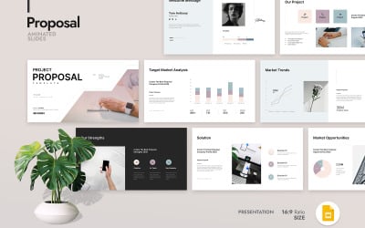 Business Project Proposal Google Slide Layout