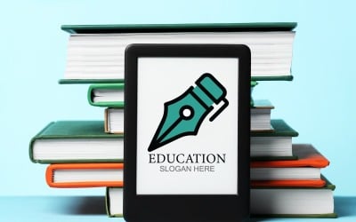 Modello di logo per l&amp;#39;istruzione universitaria