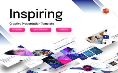 鼓舞人心的创意 PowerPoint 模板