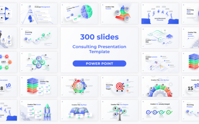 Modèle de présentation PowerPoint de conseil