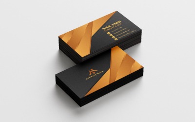 Modèles de cartes de visite de luxe pour les entreprises