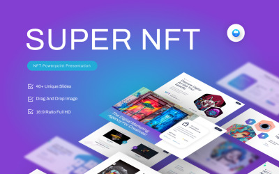 Super NFT Keynote-sjabloon