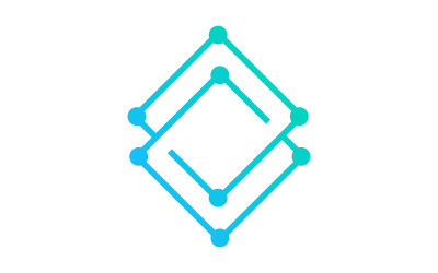 Circuit Digital Modern Logo Template design v.4