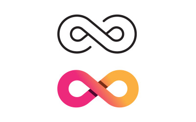Infinity Loop motion Design Vector icon illustration v.13