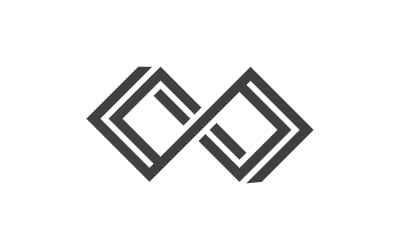 Infinity Loop motion Design Vector icon illustration v.4