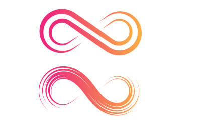 Infinity Loop motion Design Vector icon illustration v.9