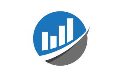 Info Grafisch Bedrijfsfinanciën Logo sjabloon pictogram ontwerp v.10