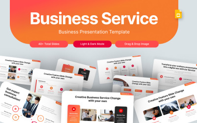 Business Service Google Slides Mall
