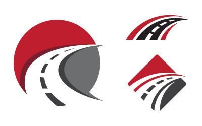 Design-Vorlage für Wegweiser-Vektorsymbole v.3