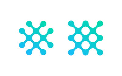 Meta Ball Science  icon vector design template v.5