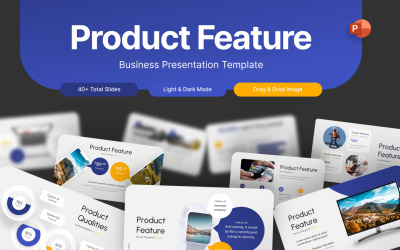 Modèle PowerPoint de présentation des caractéristiques du produit