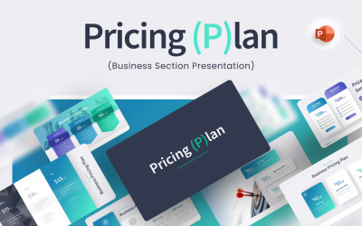 Шаблон PowerPoint для бизнеса «Ценовой план»