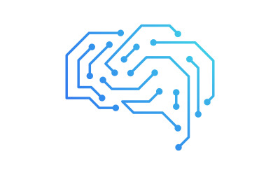 Circuit Digital Future Logo Template design v.11