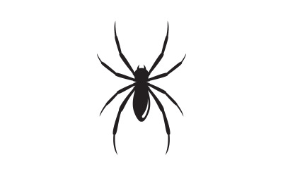 Designvorlage für Spinnensymbol-Vektorillustration v.4