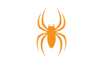 Designvorlage für Spinnensymbol-Vektorillustration v.9