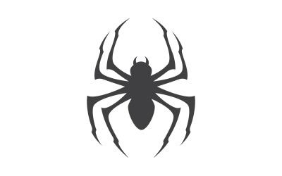 Spider icon vector illustration design template v.1