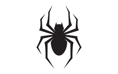 Spider icon vector illustration design template v.7