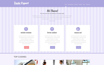 Recenze restaurací Responzivní téma WordPress