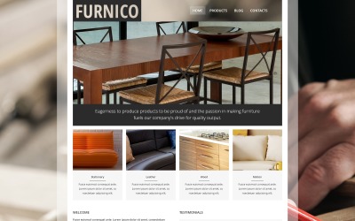 Responsywny szablon Joomla Furnico Joomla Template #49204