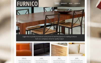 Reszponzív Furnico Joomla sablon 49204