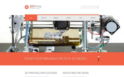 Reszponzív Print Shop Responsive WordPress Theme WordPress sablon 49286