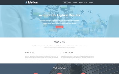 Template Joomla Responsive #49216 "Business Web"