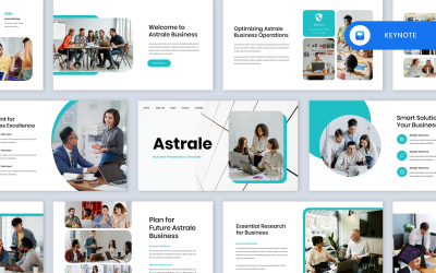 Astrale - 商业主题演讲模板