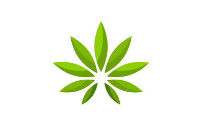 Cannabis marijuana sign symbol illustration design template v.1
