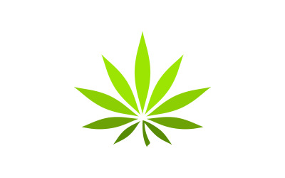 Cannabis marijuana sign symbol illustration design template v.3