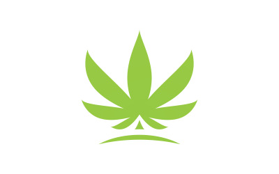 Cannabis marijuana tecken symbol illustration designmall v.13
