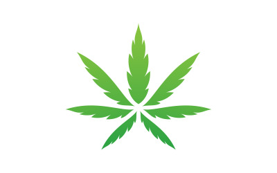 Cannabis marijuana tecken symbol illustration designmall v.6