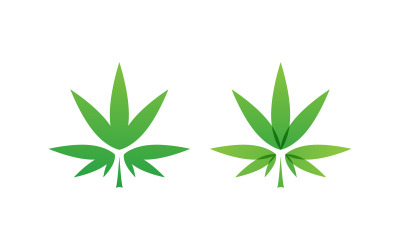 Cannabis marijuana tecken symbol illustration designmall v.9