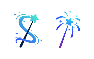 Чарівний елемент Circus Vector Icon Illustration Design Template v.6