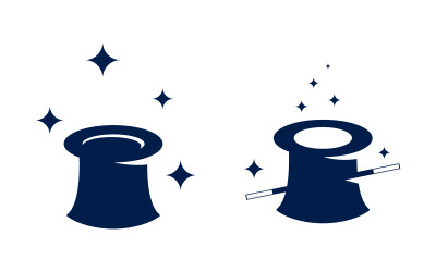 Чарівний елемент Circus Vector icon illustration design Template v.7
