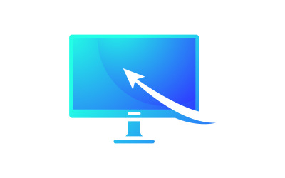 Computer Services logo Vector icon design illustration Template v.10