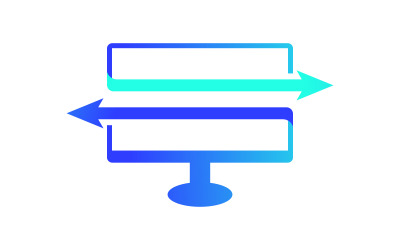 Computer Services logo Vector icon design illustration Template v.8