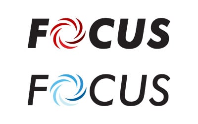 Focus icon vector illustration design Logo template v.10